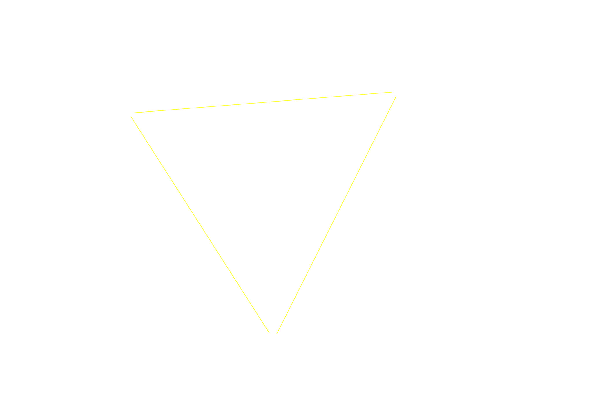 冬の大三角 星座線