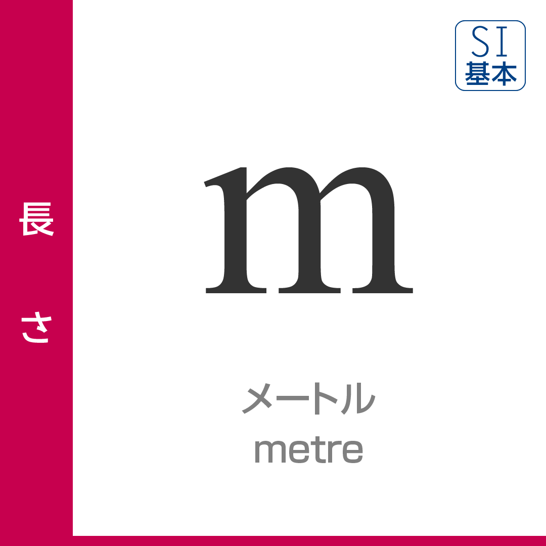 長さ：メートル／metre／SI基本
