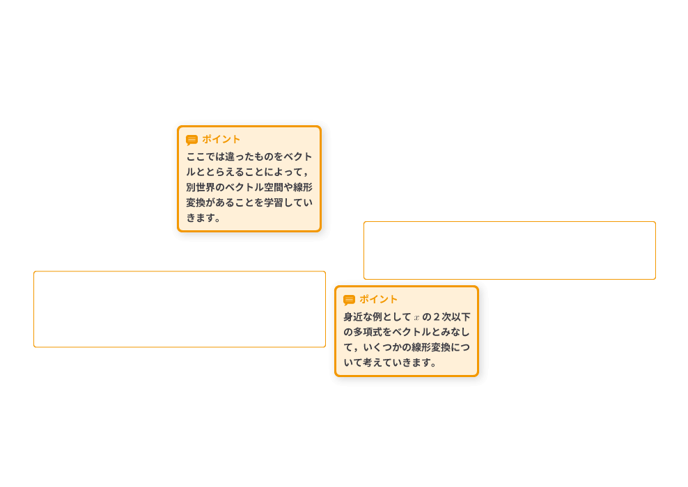 はじめて学ぶベクトル空間 p.94-p.95 解説