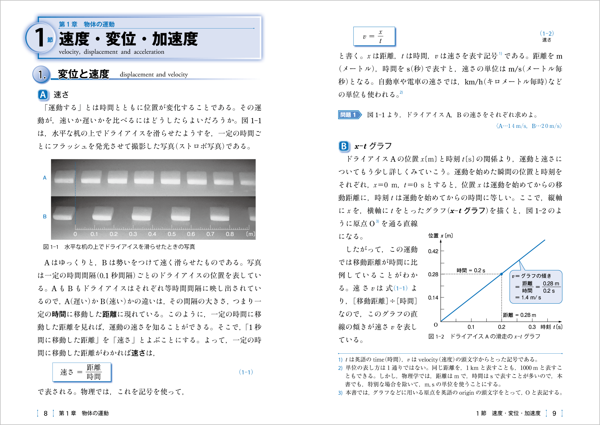 力学Ⅰ p.8-p.9