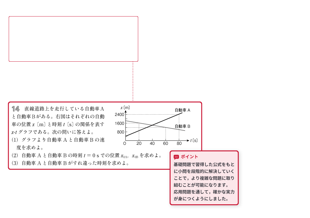 力学Ⅰ問題集 p.7-p.8 解説