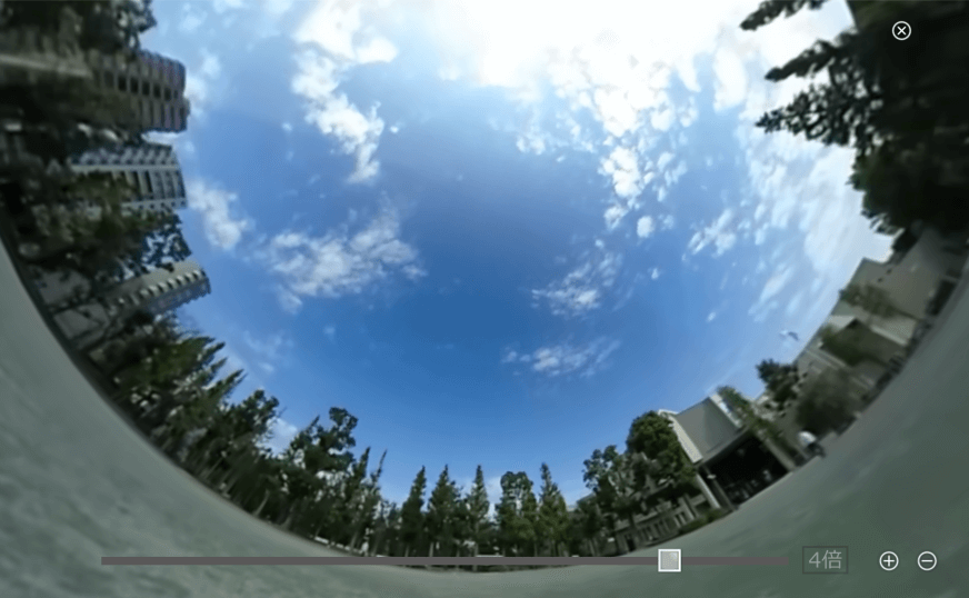 シミュレーション｜360°カメラで見る雲量
