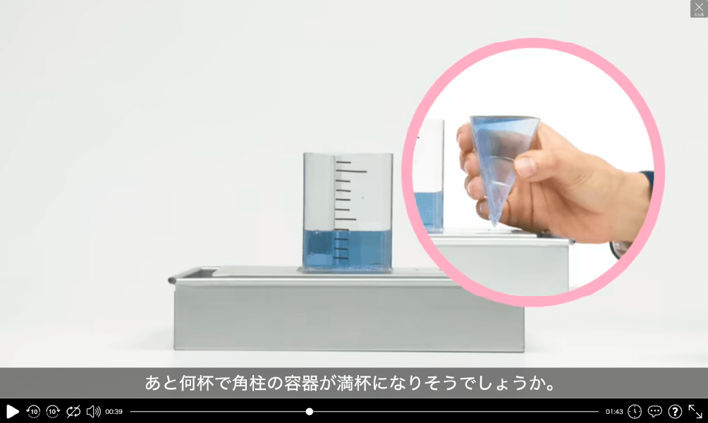 映像｜角錐、円錐の体積１