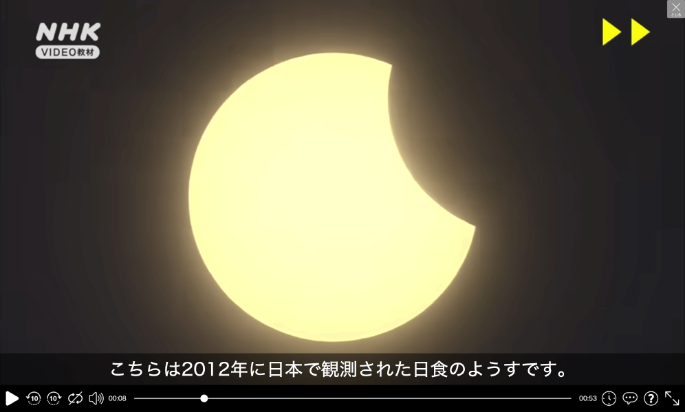 導入映像｜月と惑星の運動