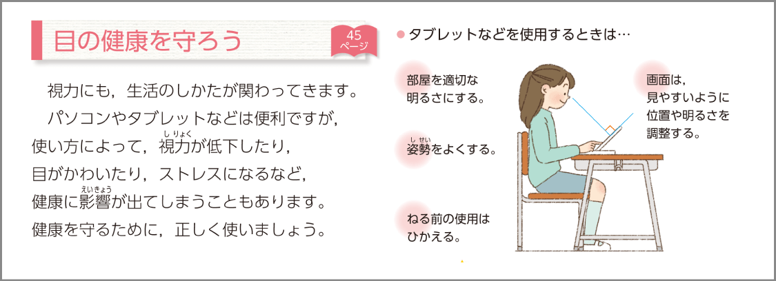 内容解説:情報機器の使用