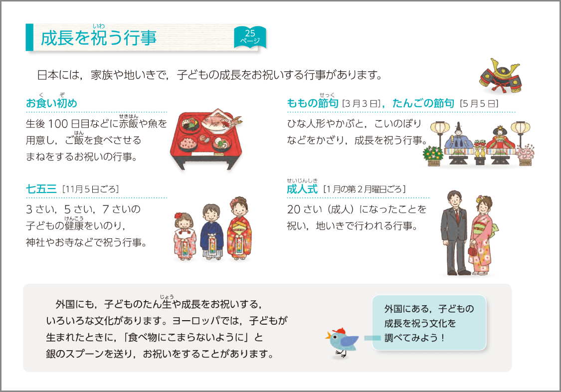 内容解説:伝統や文化を知る