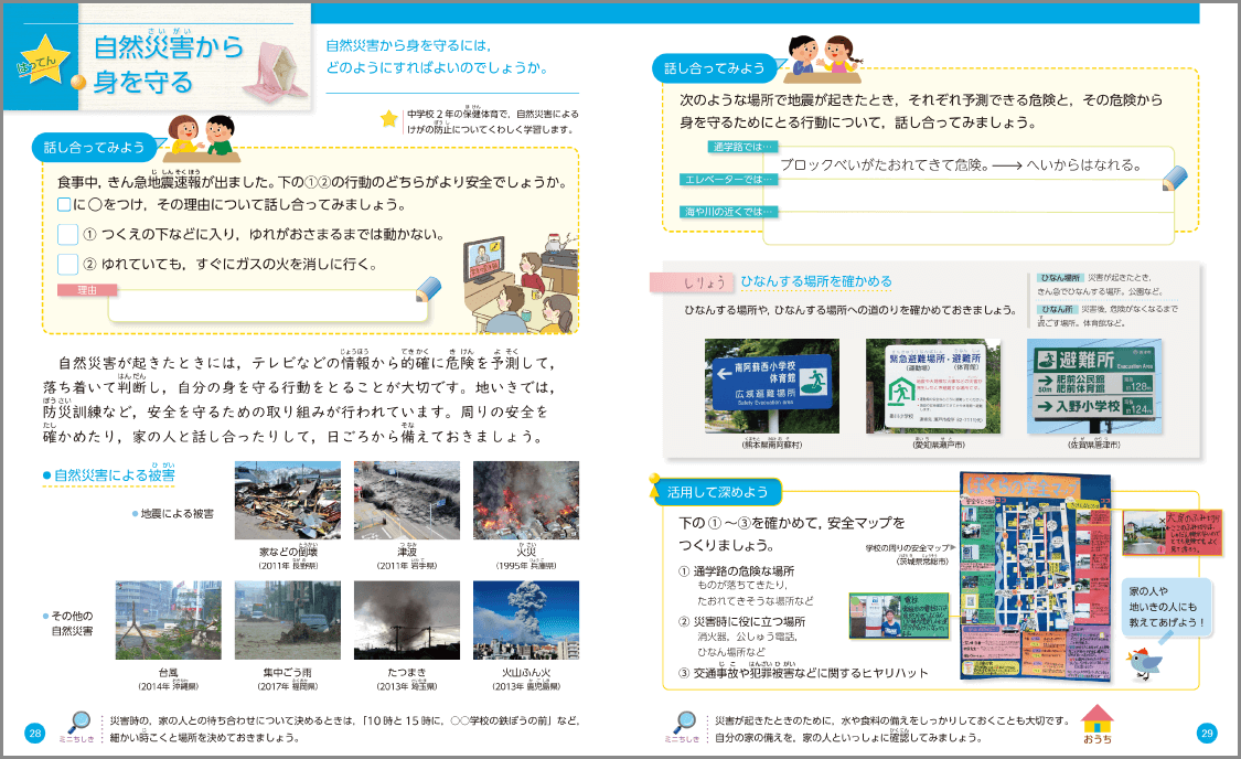 内容解説:危険を予測し,身を守る