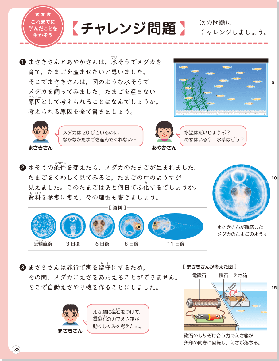 内容解説：「チャレンジ問題」