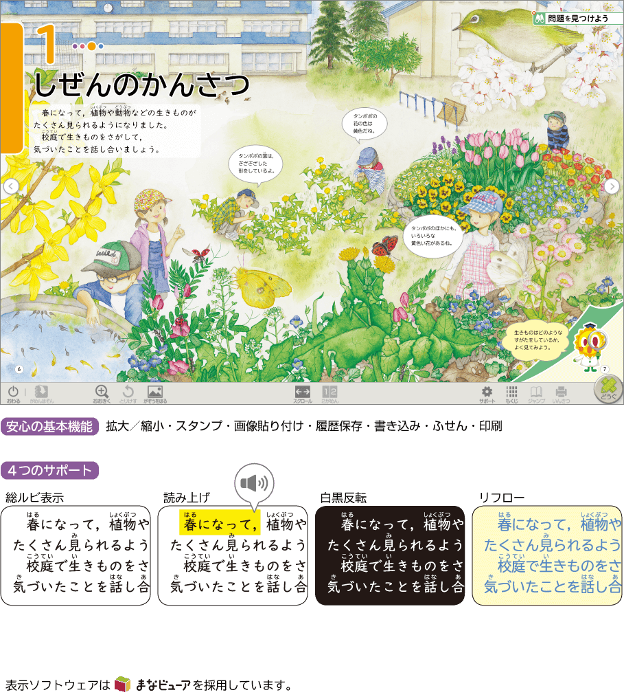 内容解説:学習者用デジタル教科書