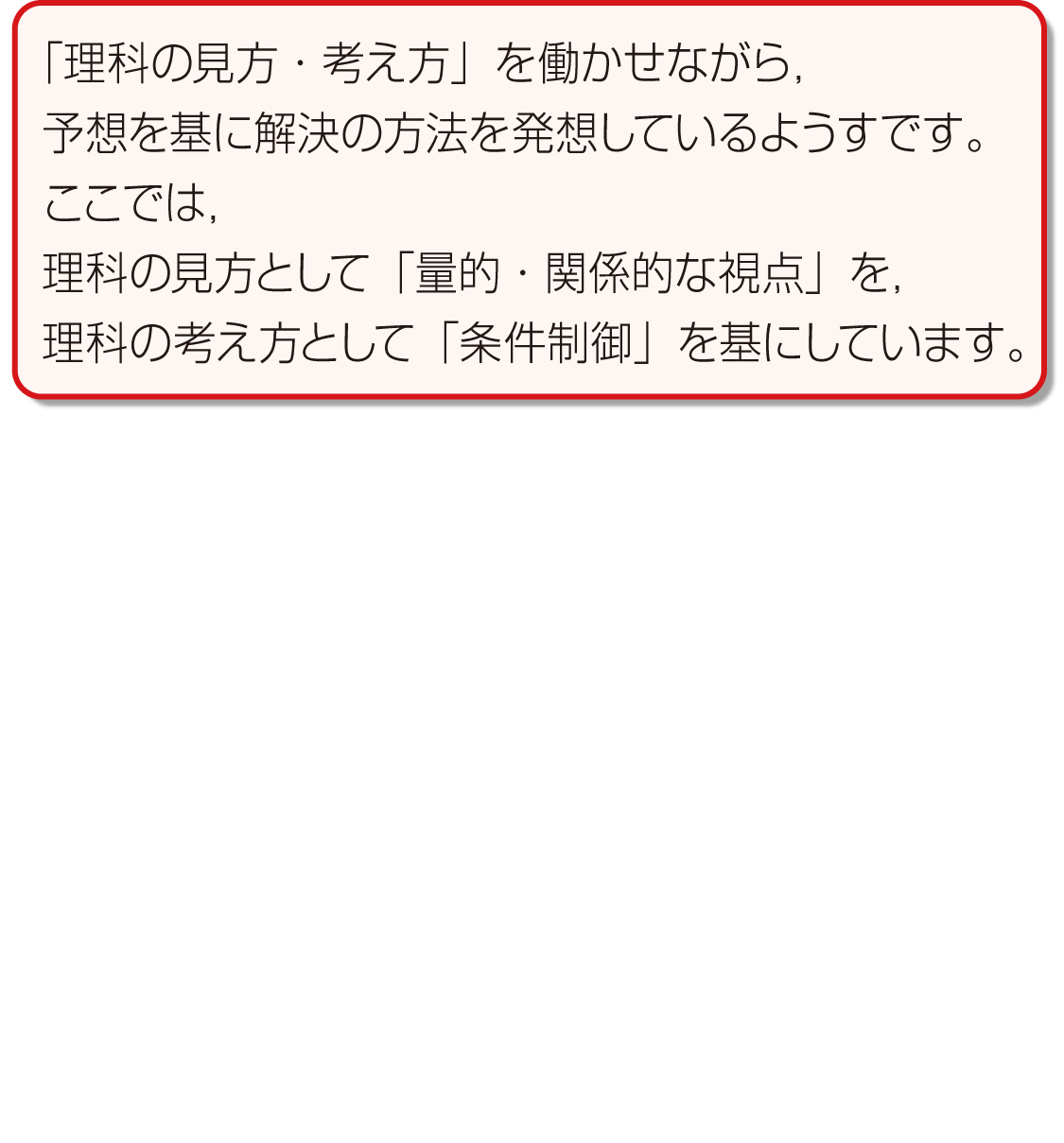 内容解説：「調べよう」の場面2