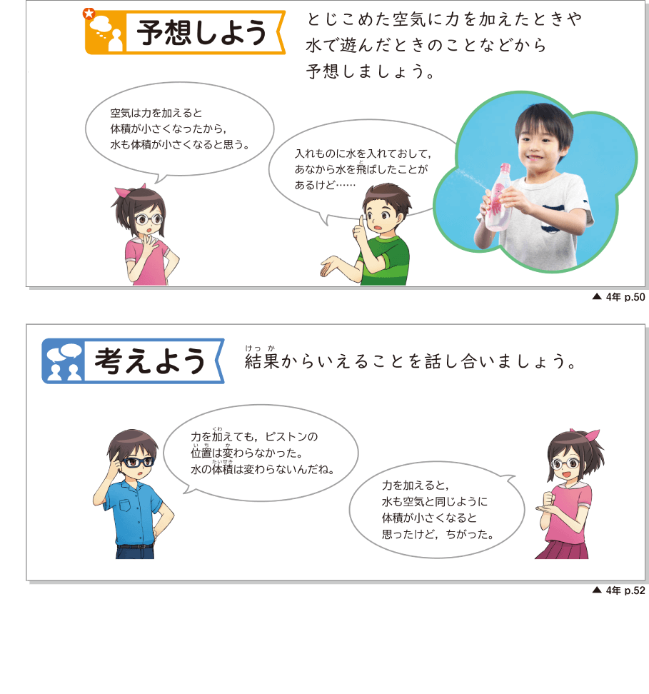 内容解説：予想しよう　考えよう