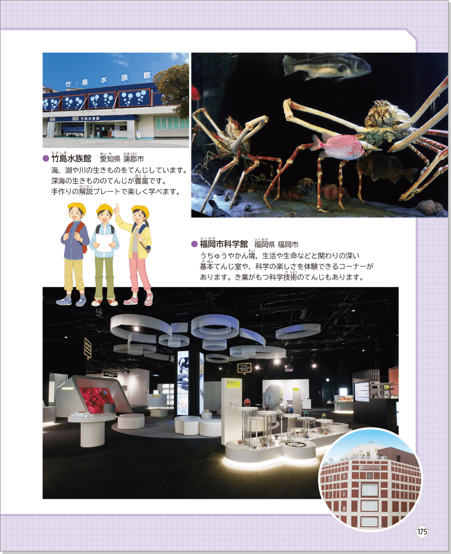 内容解説:「科学館・博物館に行ってみよう」2