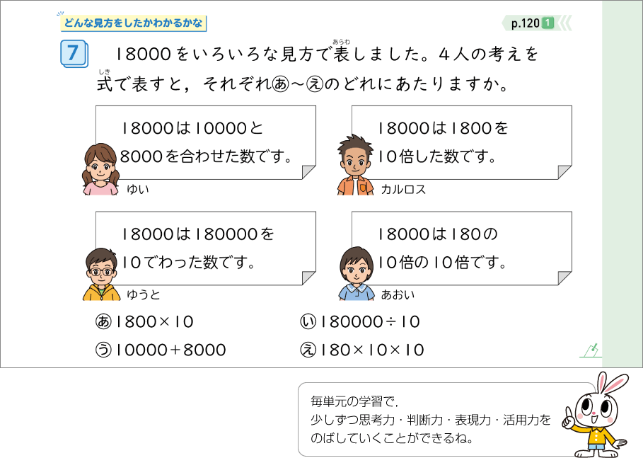 内容解説：どんな見方をしたかわかるかな