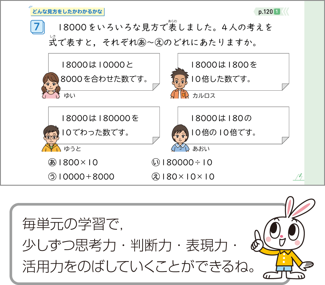 内容解説:どんな見方をしたかわかるかな