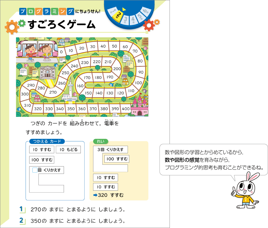 内容解説：プログラミング的思考を育む1