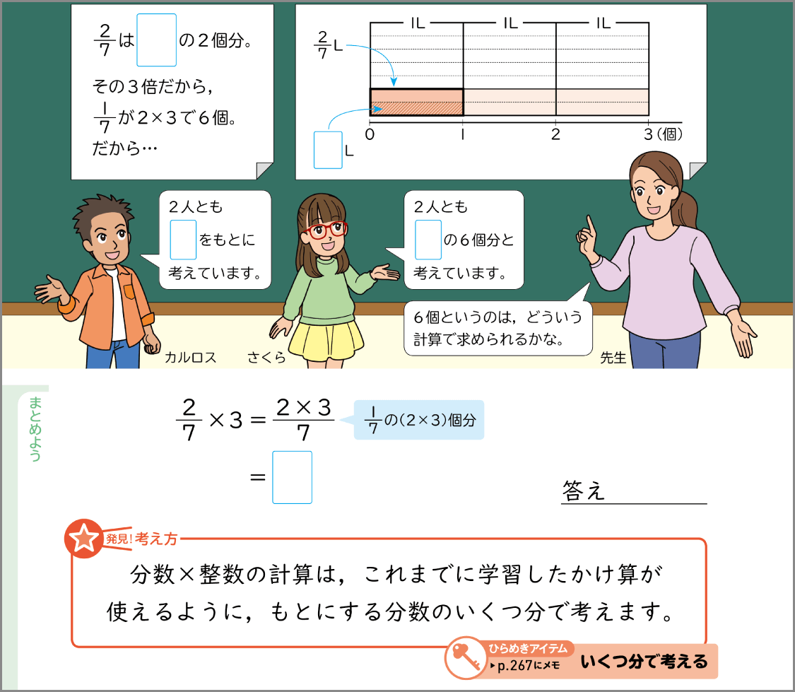 内容解説:いくつ分で考える