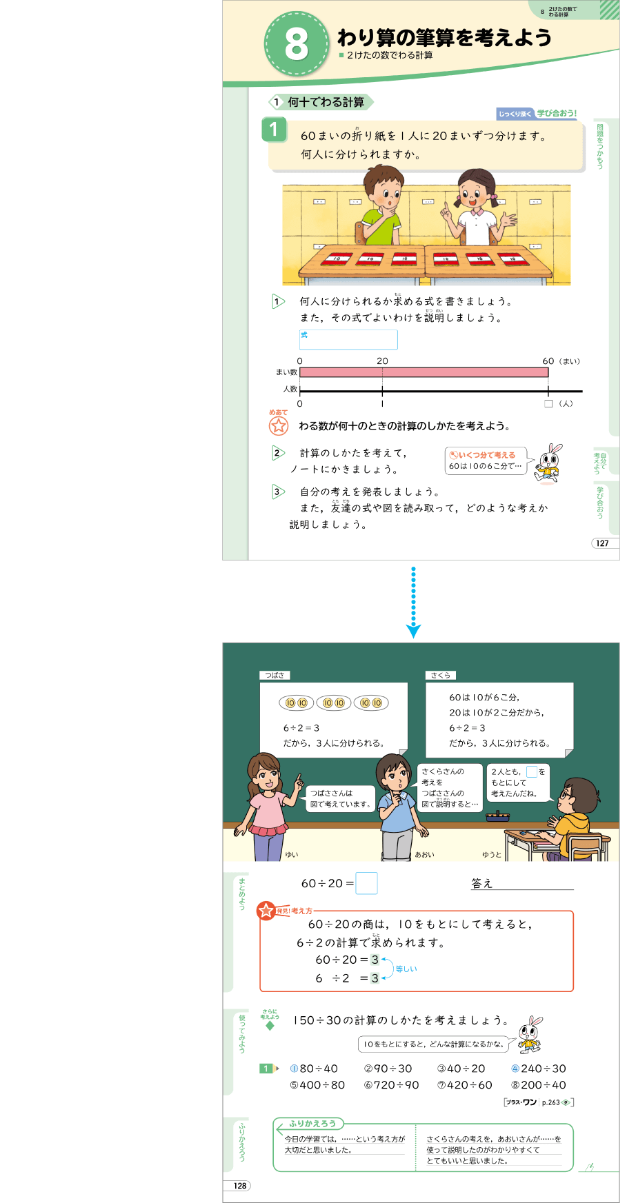 内容解説：わり算の筆算を考えよう