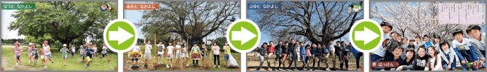 季節に沿った大単元構成
