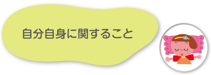 自分自身に関すること