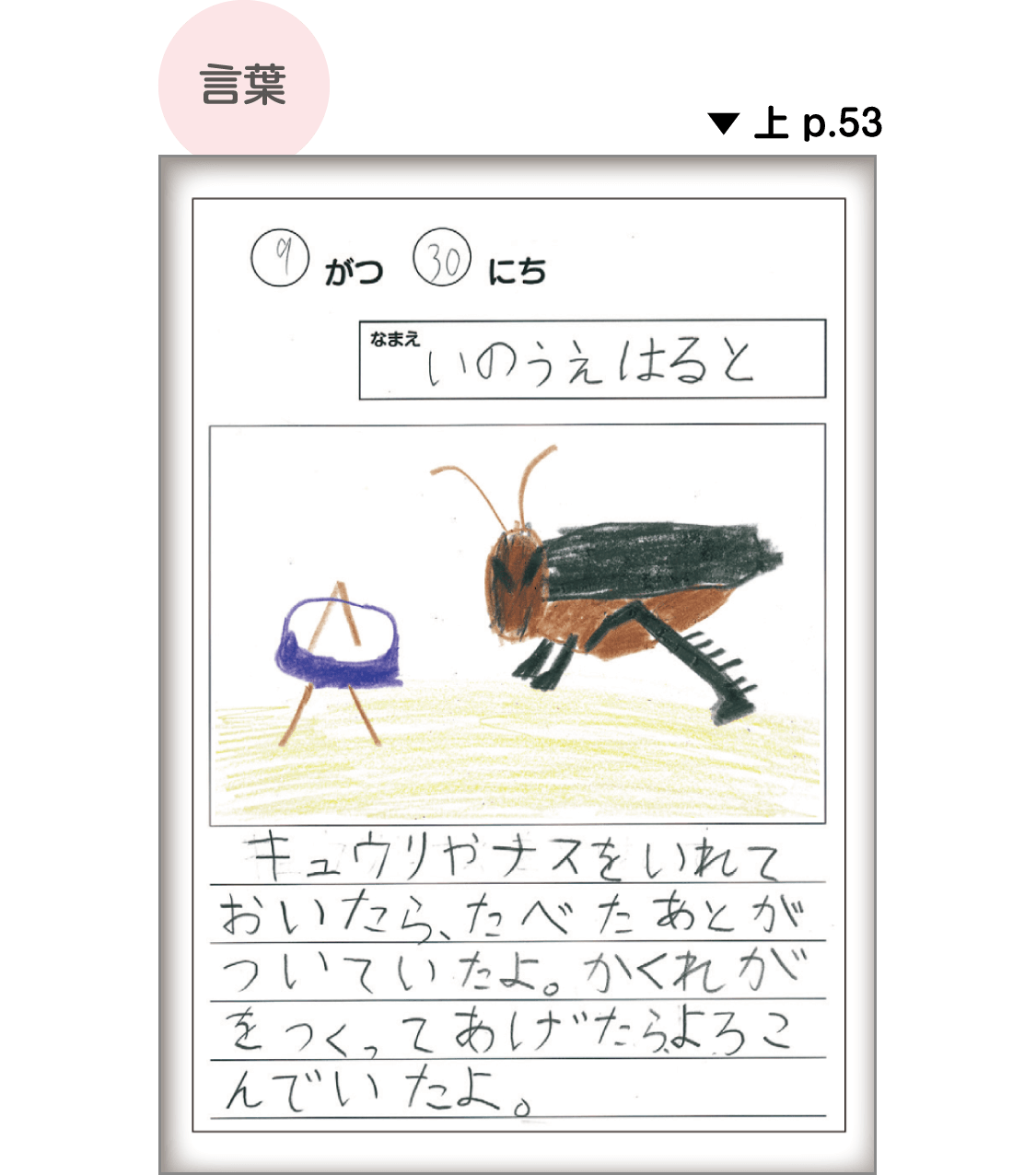 内容解説：言葉で表現
