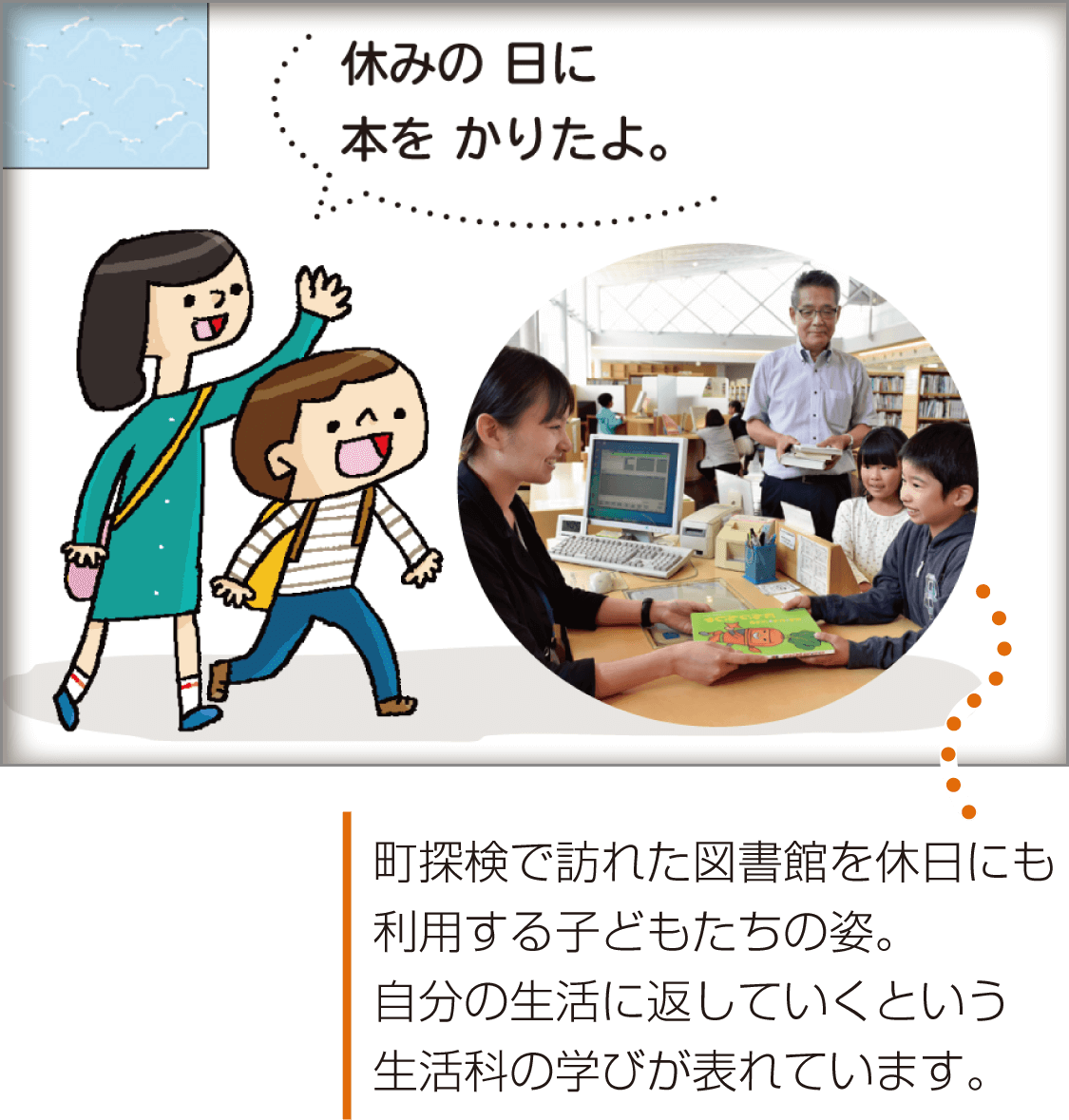 内容解説：生活科の学びを実生活に生かす2