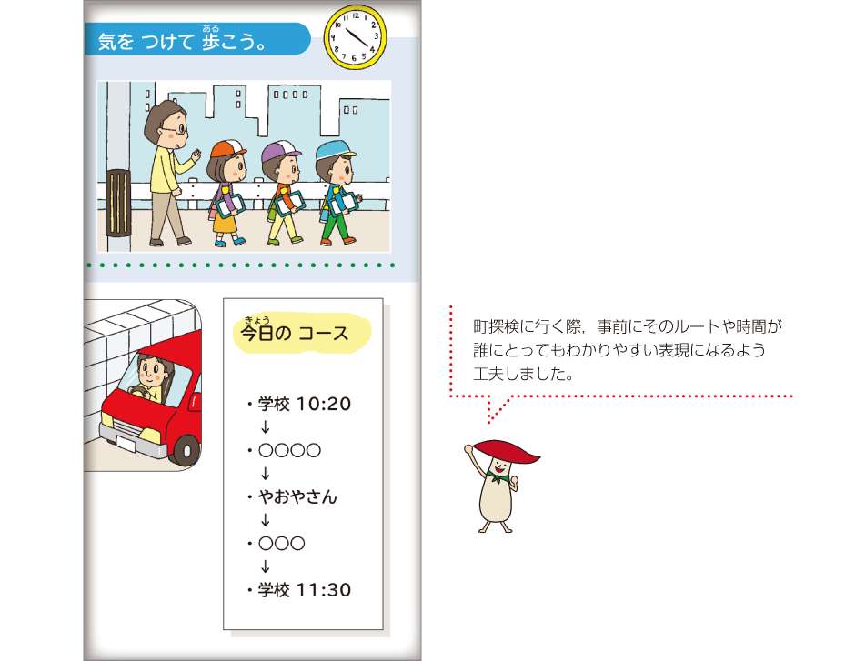 内容解説：見やすく，書きやすいカードの工夫2