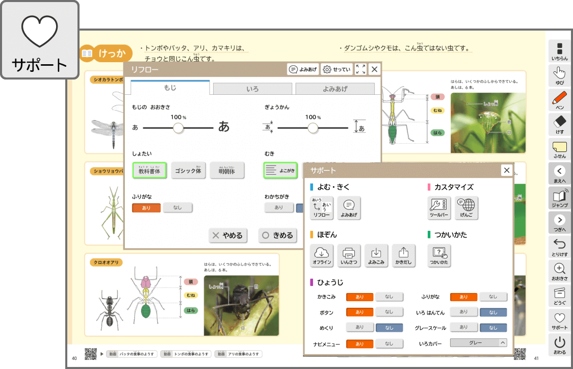 学びをサポートするさまざまなツール