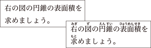 総ルビ表示