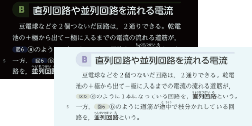 白黒反転表示／色カバー