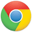 アイコン：Google Chrome 最新バーション