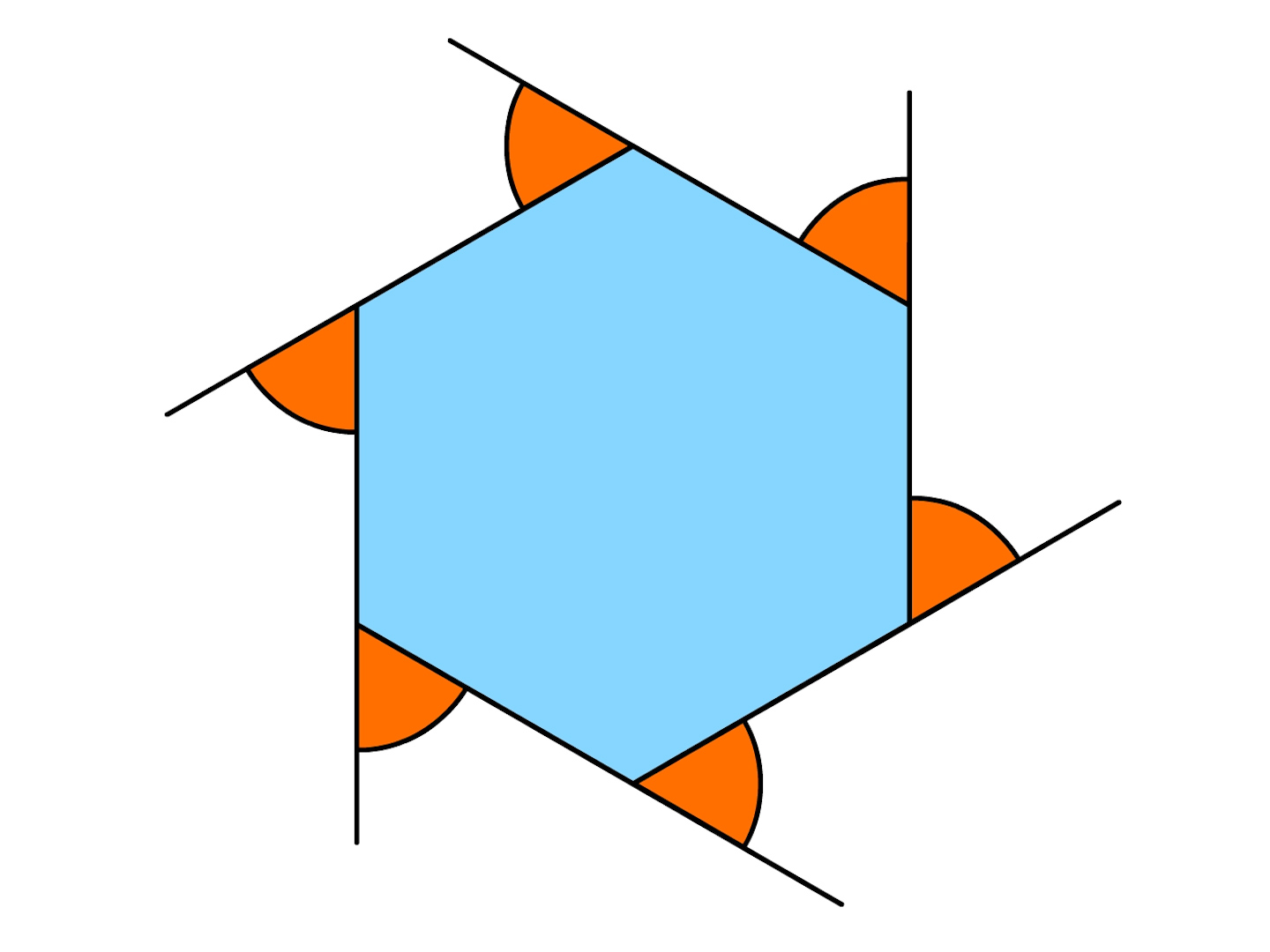 2年 多角形の外角 数学イメージ動画集 大日本図書