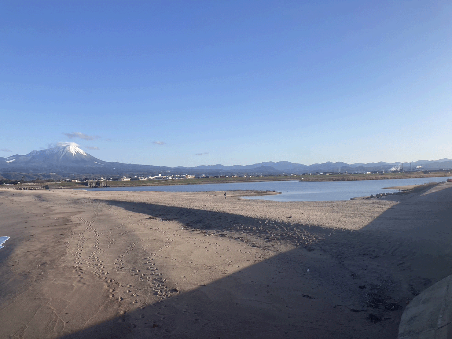 日野川｜下流