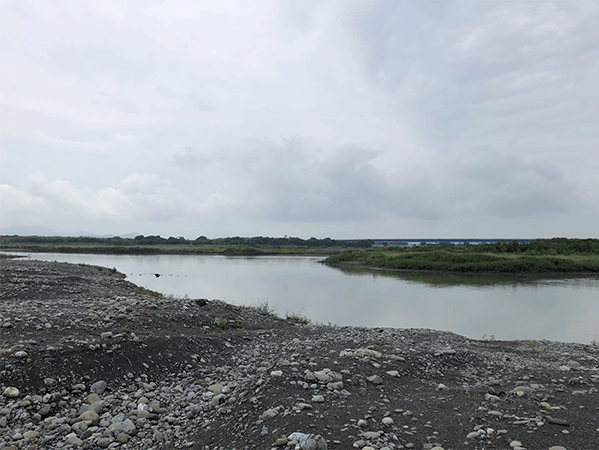 物部川｜下流