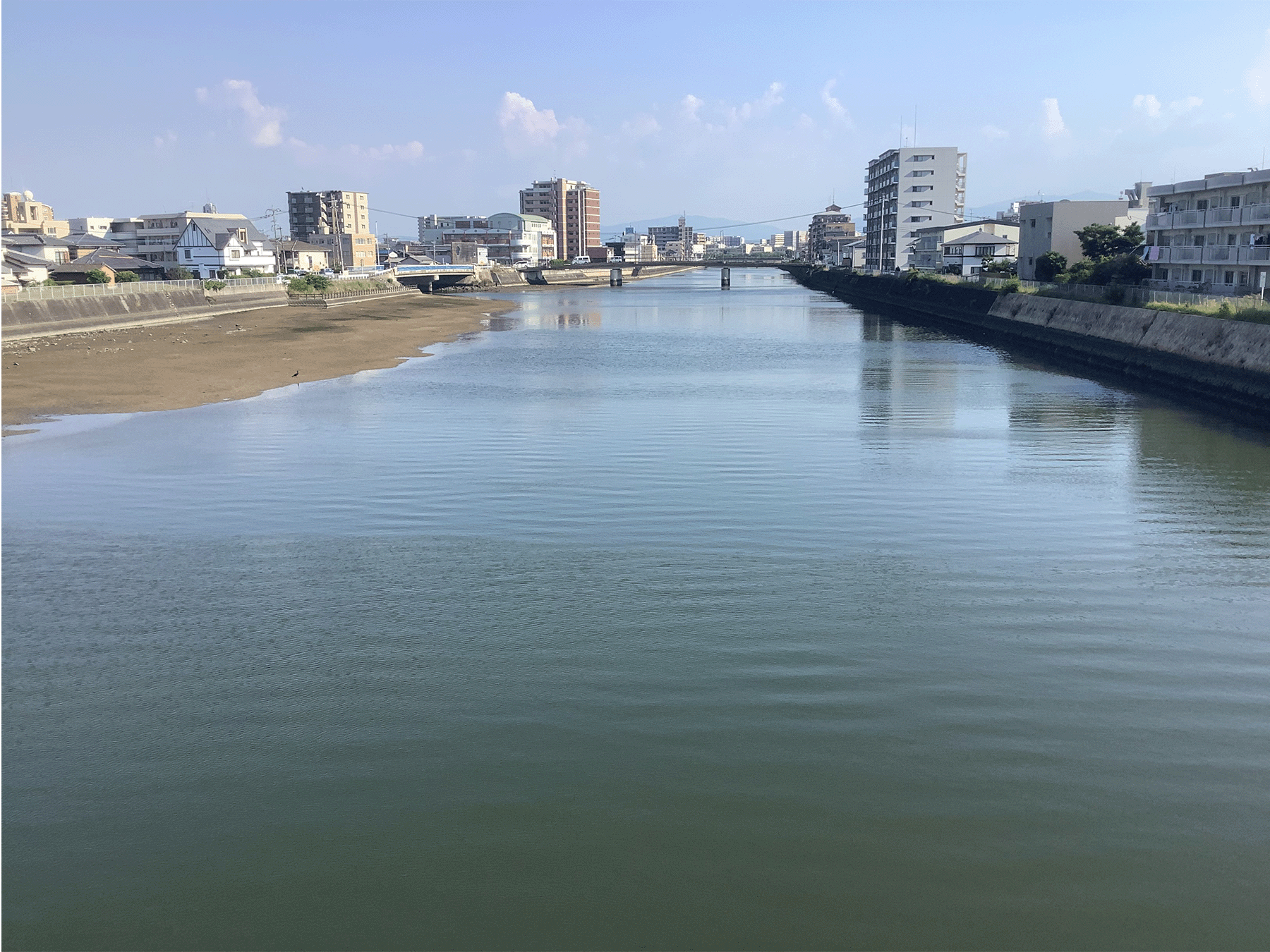 宇美川｜下流