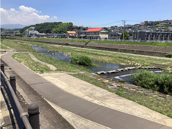 本明川|中流