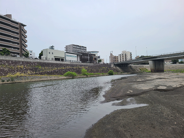 白川｜下流