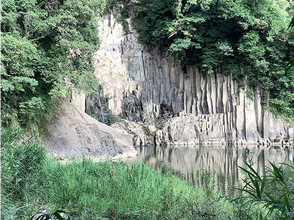 御船川 七滝の甌穴
