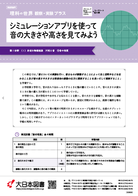 シミュレーションアプリを使って音の大き…