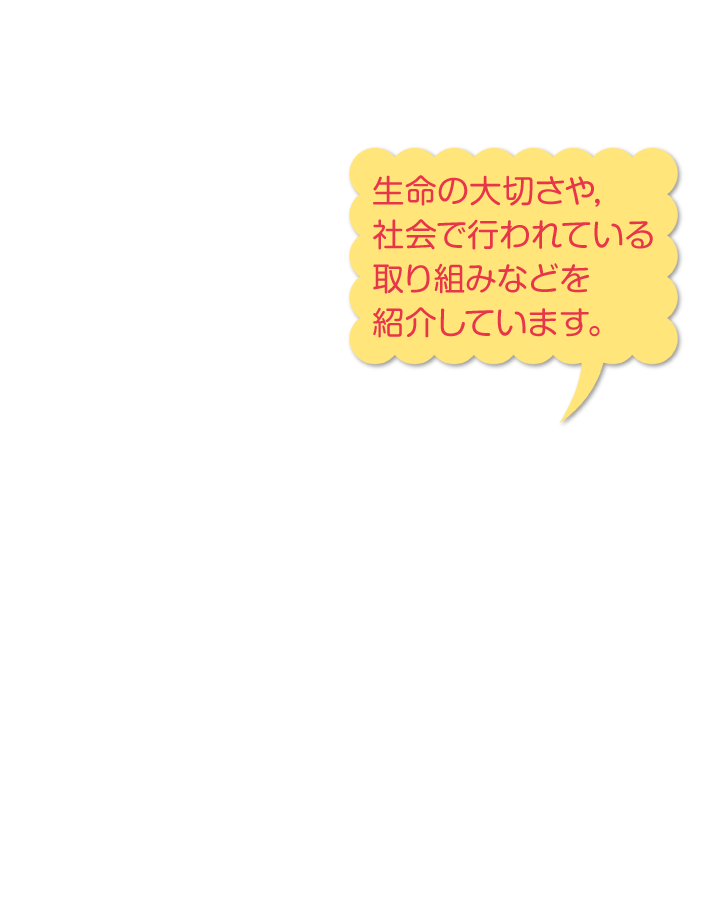 内容解説：生命の尊さを感じ，大切さを学ぶ2