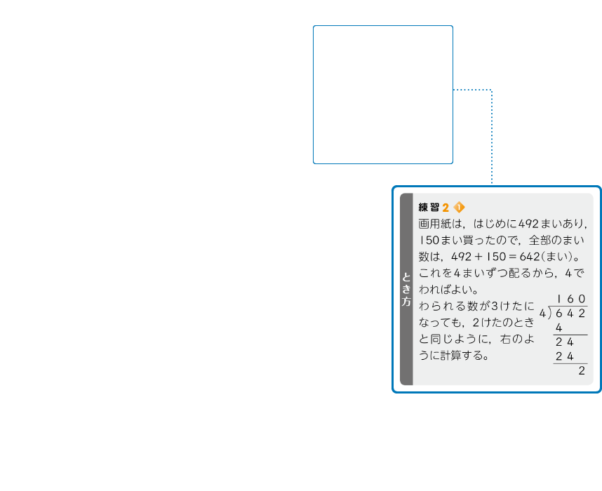 算数の練習できたかなシート4 解説