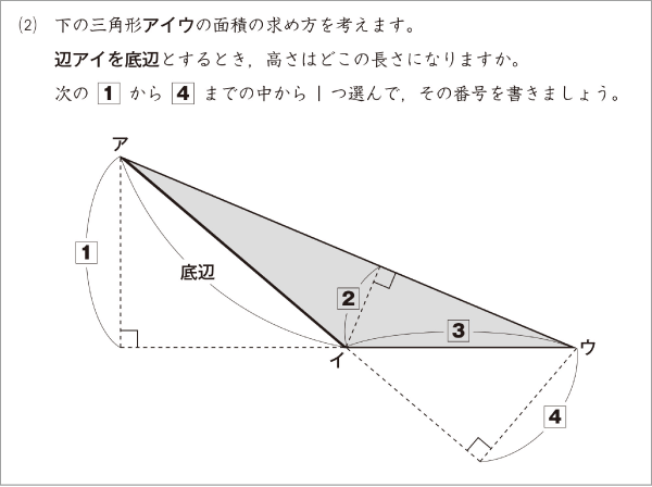 内容解説：全国学力・学習状況調査で課題とされた部分をフォローする問題1