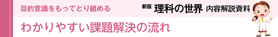 わかりやすい課題解決の流れ