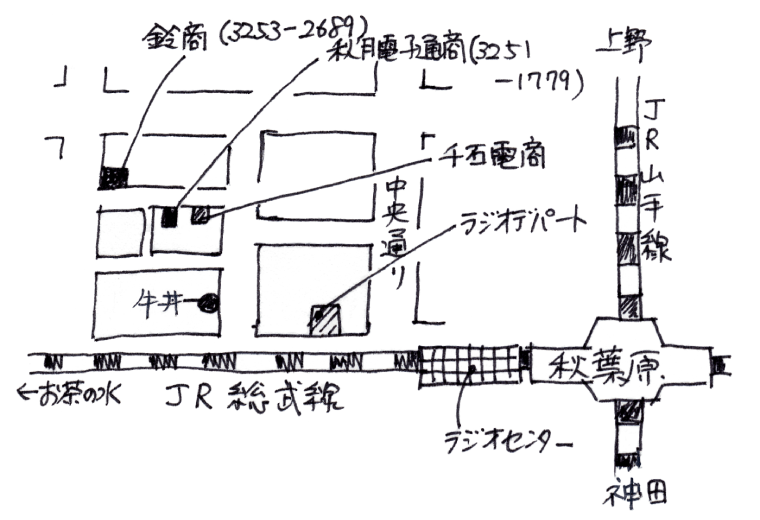 秋葉原マップ