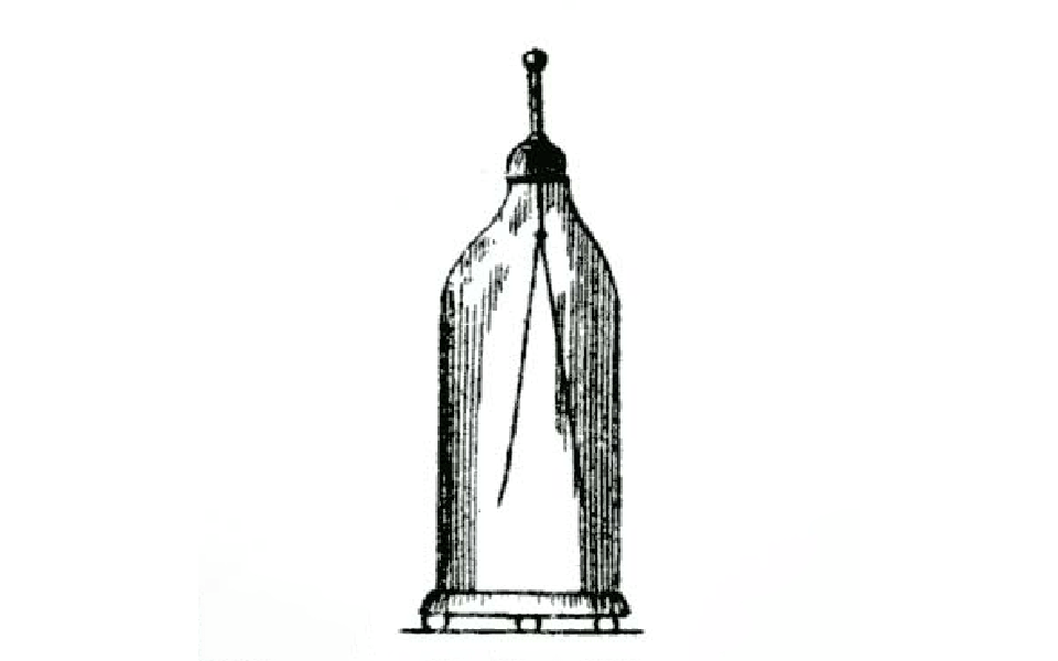 カタログの金箔検電器イラスト