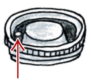 ベルヌーイの霧吹き|①穴をあける