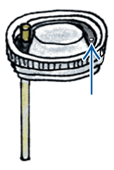 ベルヌーイの霧吹き|②細いストローを通す