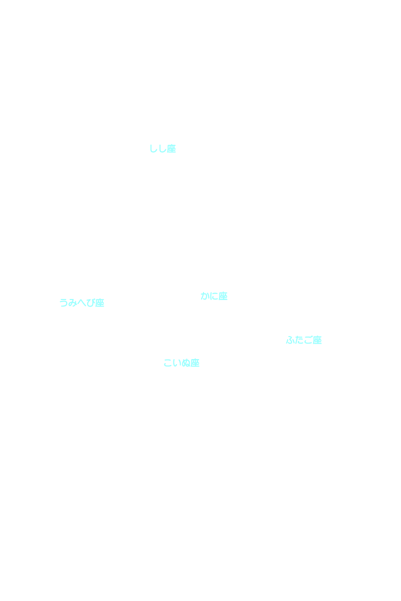 ふたご座 星座名