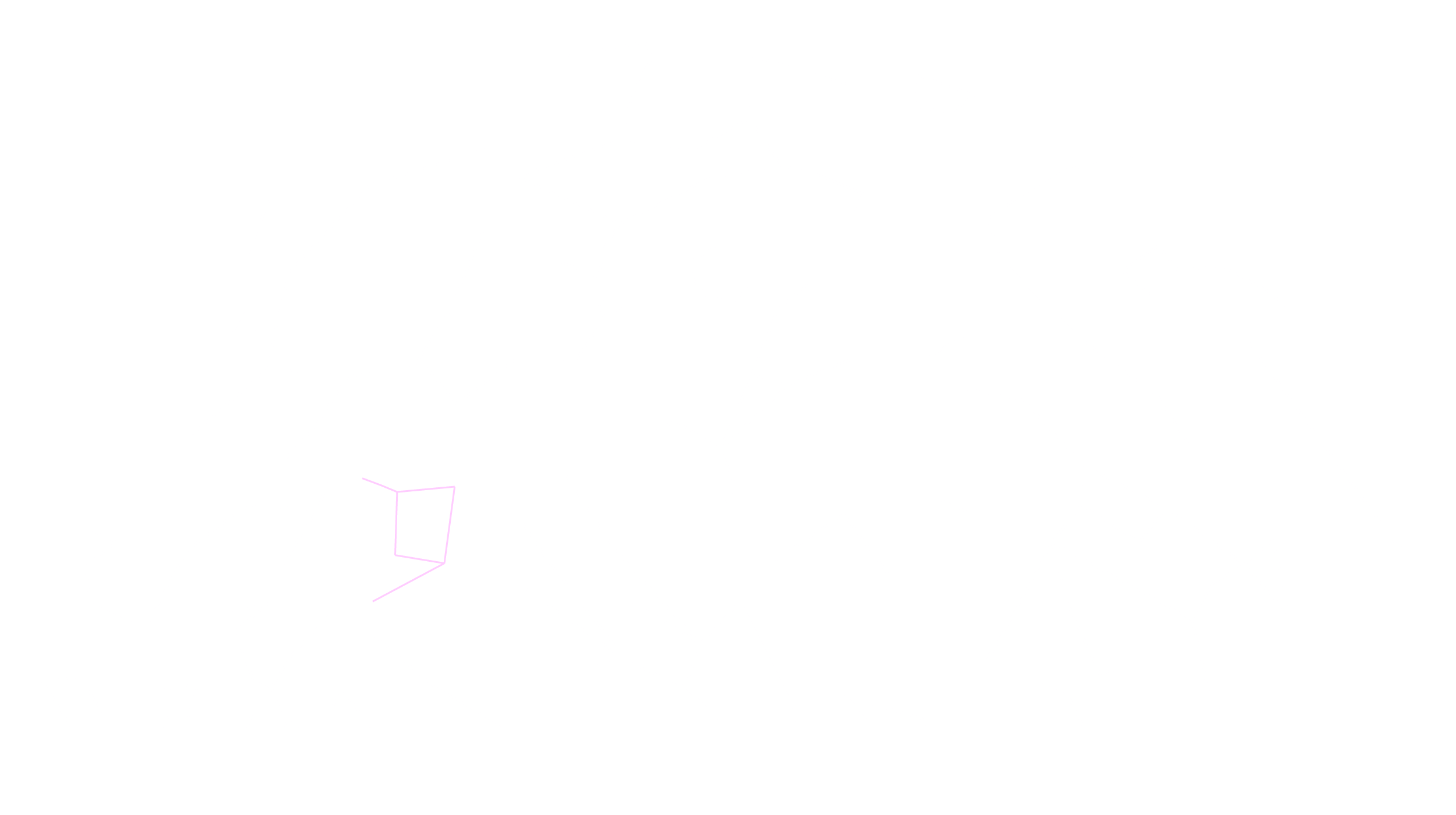 8月の天体図｜西の空｜星座線
