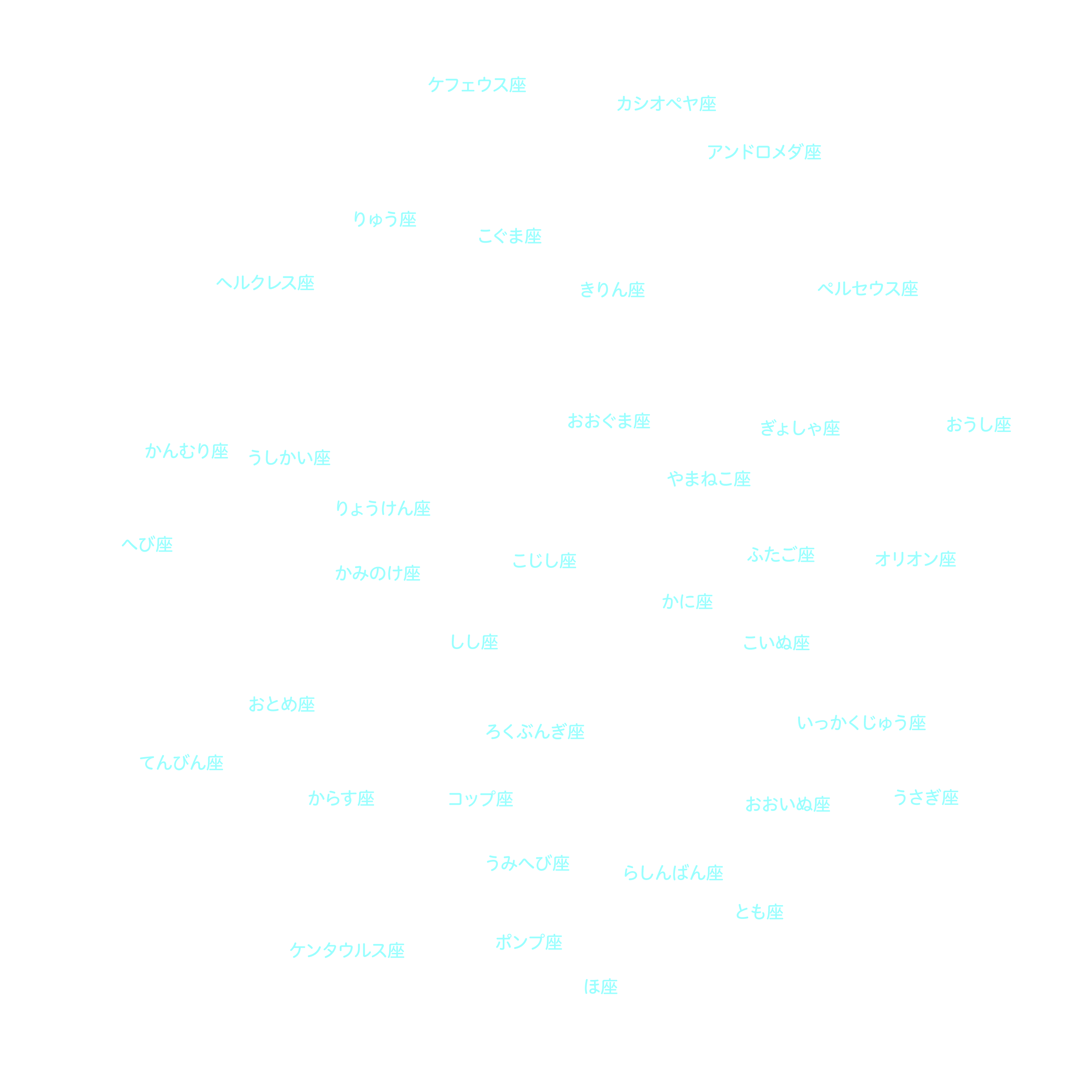 今月の天体図｜大日本図書
