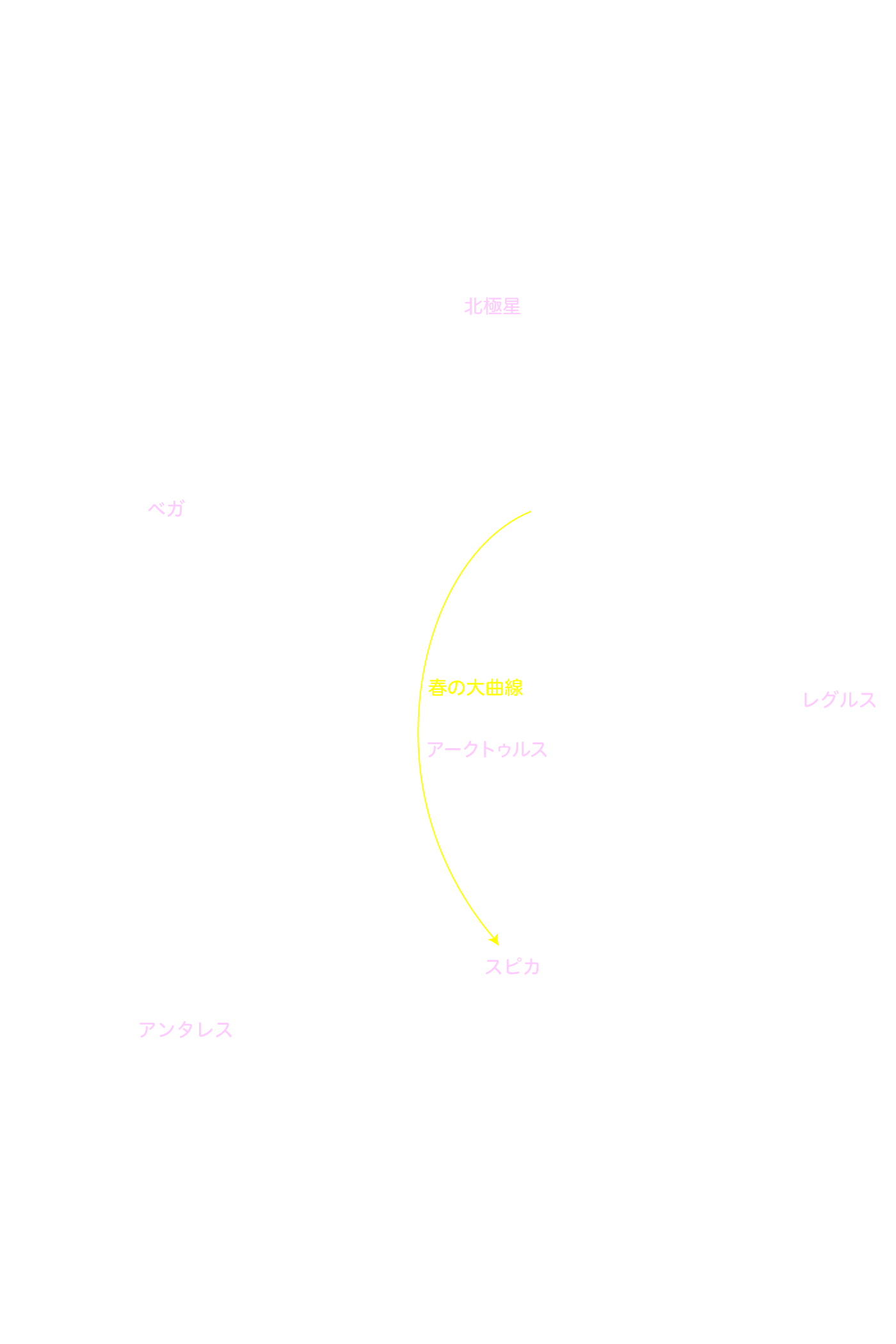 春の大曲線 星名